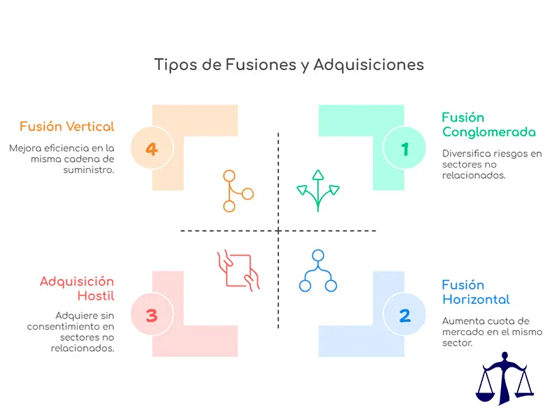 Tipos de Fusiones y Adquisiciones en México